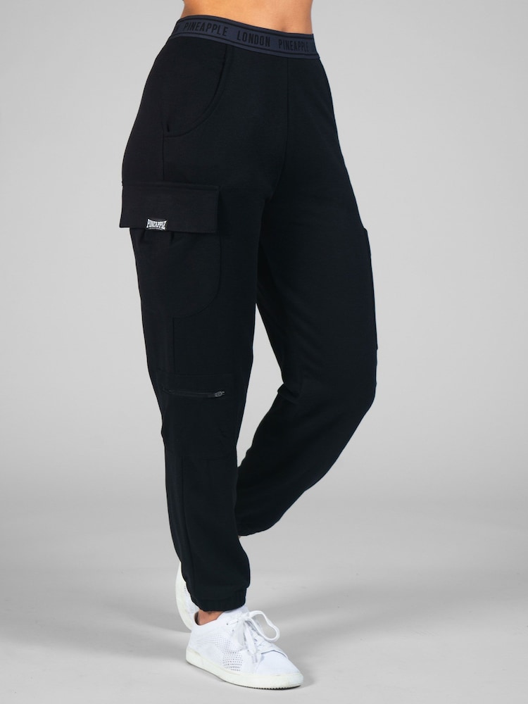 Pineapple Black Womens Combat Joggers - Image 2 of 6 Pineapple Black Womens Combat Joggers - Image 2 of 6