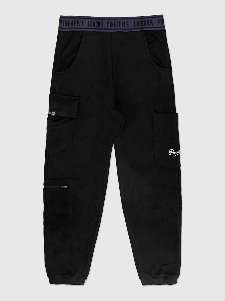 Pineapple Black Womens Combat Joggers - Image 6 of 6