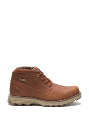 CAT Lifestyle Brown Elude Waterproof Lace-Up Boots - Image 1 of 4