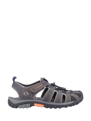 Cotswold Grey Sandhurst Touch Fastening Sandals - Image 1 of 4