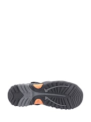Cotswold Grey Sandhurst Touch Fastening Sandals - Image 4 of 4
