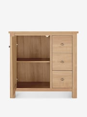 Natural Malvern Oak Effect Small Sideboard - Image 4 of 10