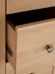 Natural Malvern Oak Effect Small Sideboard - Image 9 of 10