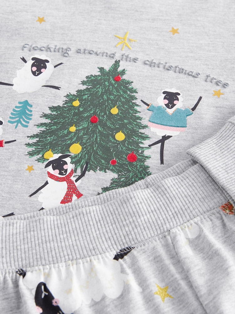 Grey Sheep Matching Family Older kids Jersey Pyjamas (9mths-16yrs) (9mths-16yrs) - Image 7 of 7
