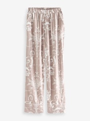 Laura Ashley Mauve Pink Josette Button Through Pyjamas Set - Image 12 of 12