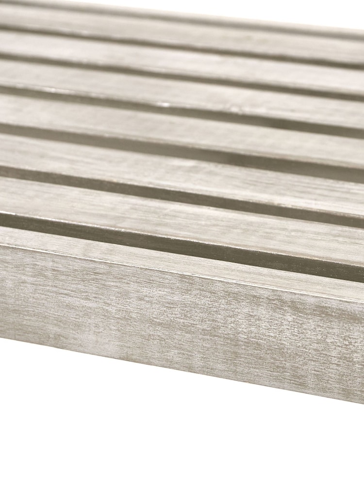 Pacific Grey Cambridge Outdoor 2 Seater Bench - Image 5 of 5