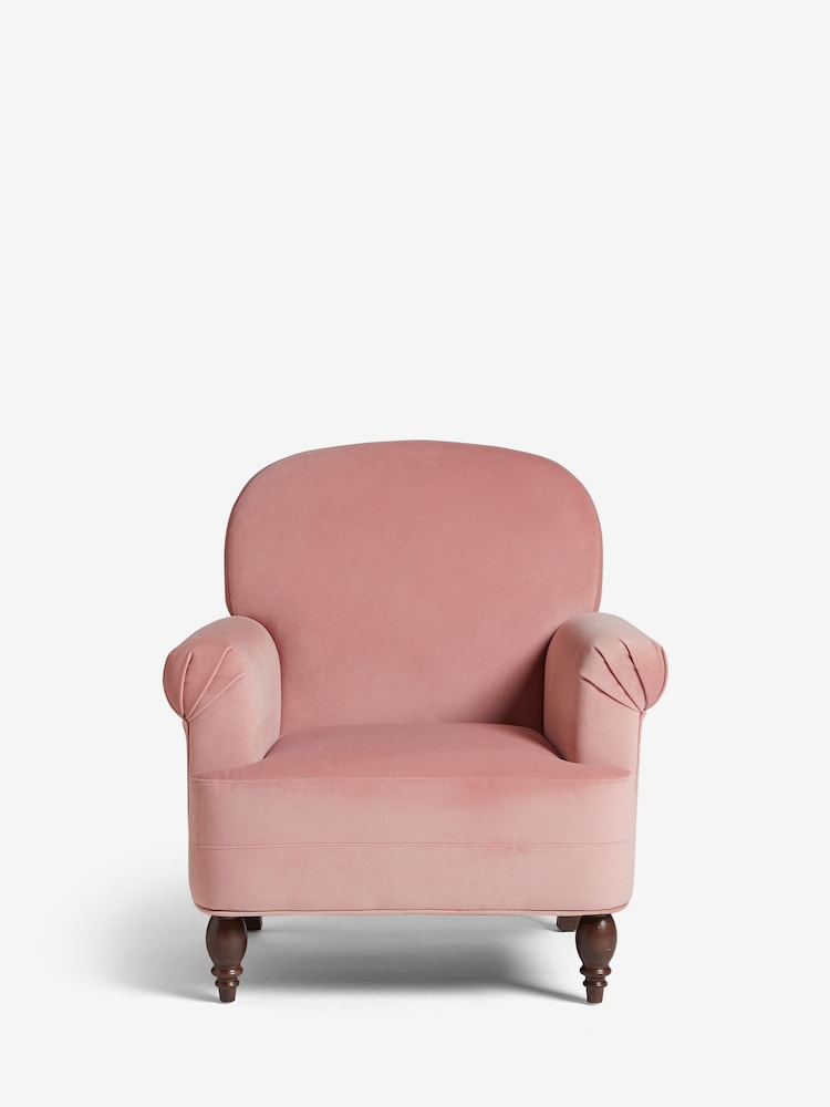Shabby Chic by Rachel Ashwell® Velvet Blush Phoebe Accent Chair - Image 2 of 7