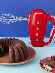 Smeg Red 50's Style Green Hand Mixer - Image 7 of 8
