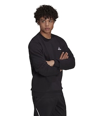 adidas Black Feelcozy Sweatshirt - Image 2 of 8