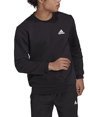 adidas Black Feelcozy Sweatshirt - Image 7 of 8