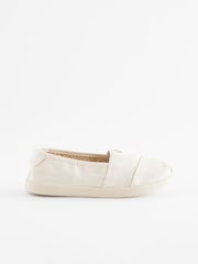 Neutral Canvas Slip-Ons Shoes - Image 2 of 5