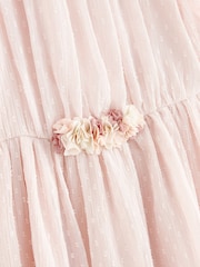 Pink Chiffon Corsage Dress (3-16yrs) - Image 10 of 10
