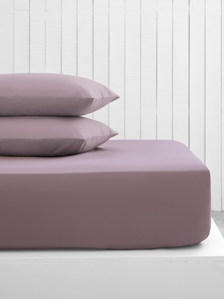 Purple Elderberry Cotton Rich Deep Fitted Sheet - Image 1 of 1