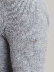 Superdry Grey Alpaca Chunky Roll Neck Jumper - Image 5 of 5
