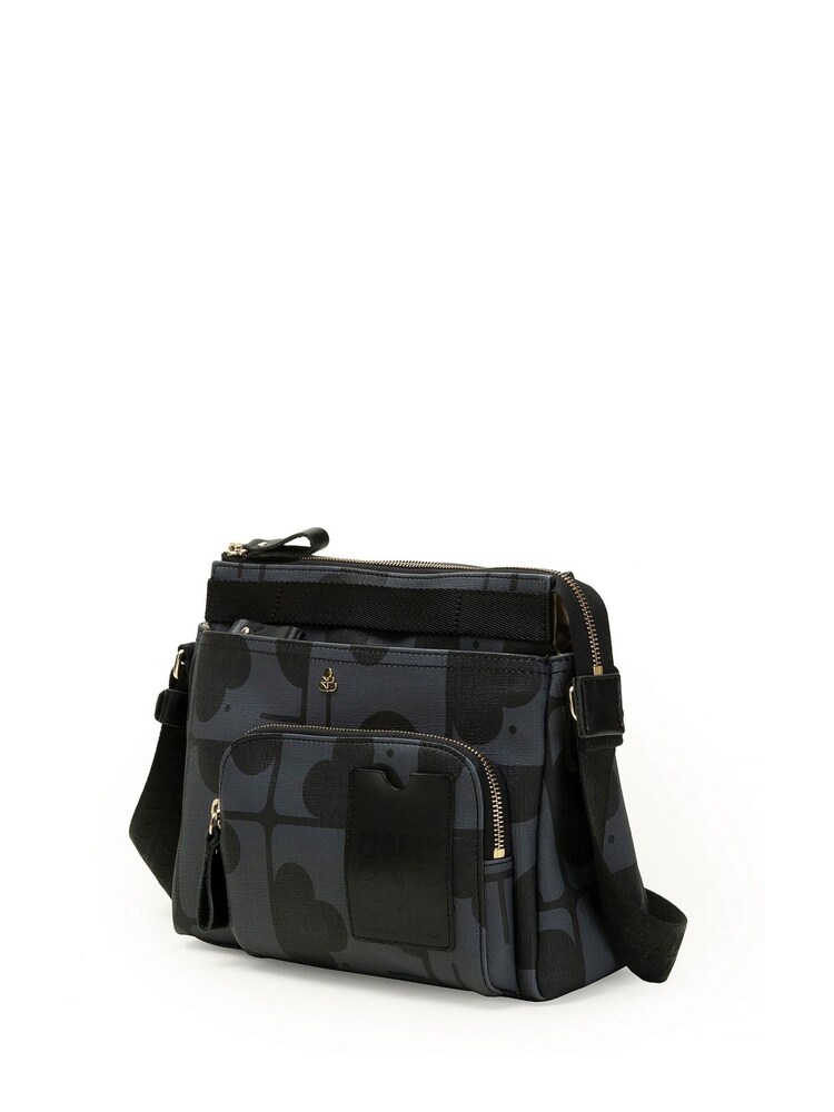 Orla Kiely Fielder Elephant Maze Crossbody Bag - Image 2 of 4