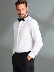 White Signature Wing Collar Shirt - Image 1 of 10
