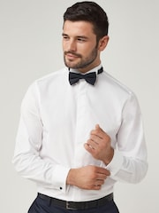 White Signature Wing Collar Shirt - Image 9 of 10