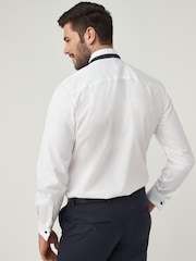 White Signature Wing Collar Shirt - Image 10 of 10