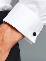 White Signature Wing Collar Shirt - Image 5 of 10