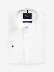White Signature Wing Collar Shirt - Image 6 of 10