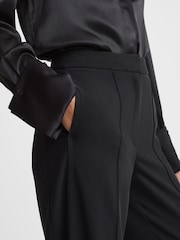 Reiss Black Aleah Pull On Trousers - Image 4 of 5