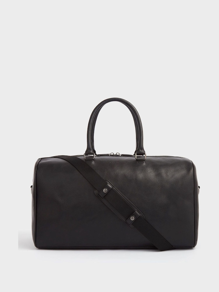 OSPREY LONDON The Carter Leather Weekend Holdall Bag - Image 1 of 5