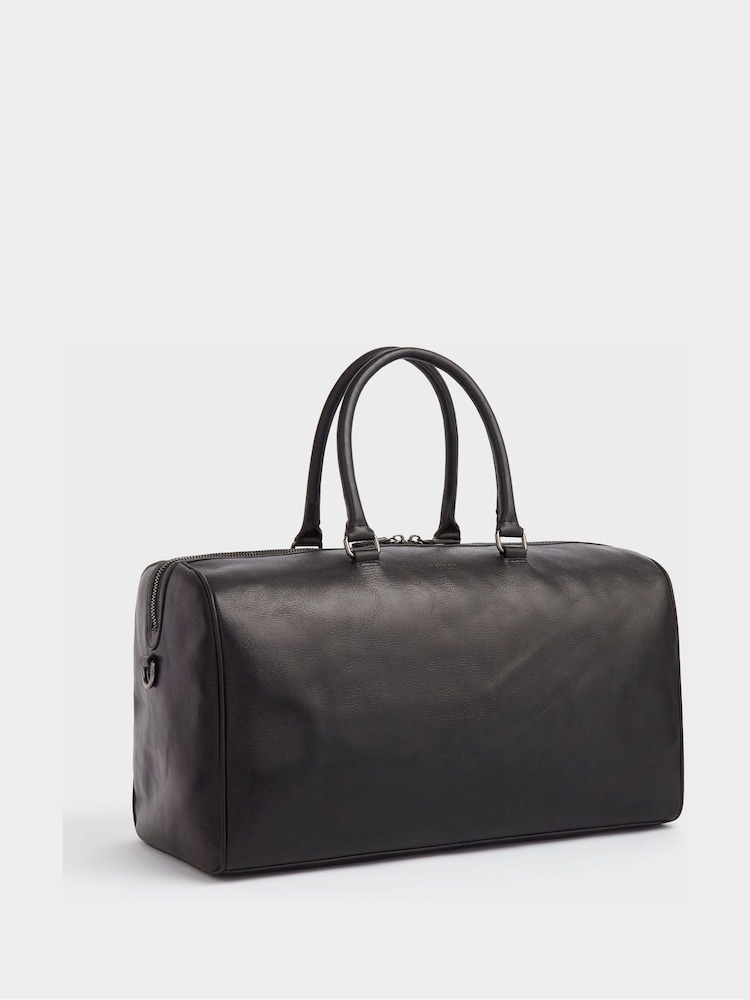 OSPREY LONDON The Carter Leather Weekend Holdall Bag - Image 2 of 5