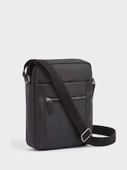 Osprey London The Small Grantham Waxed Canvas And Leather Messenger Bag - Image 4 of 6