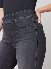 SPANX® Black Straight Leg Jeans - Image 10 of 10