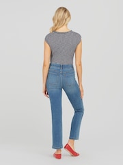 SPANXshape™ Every Wear Straight Leg Jeans, Vintage Indigo - Image 2 of 6