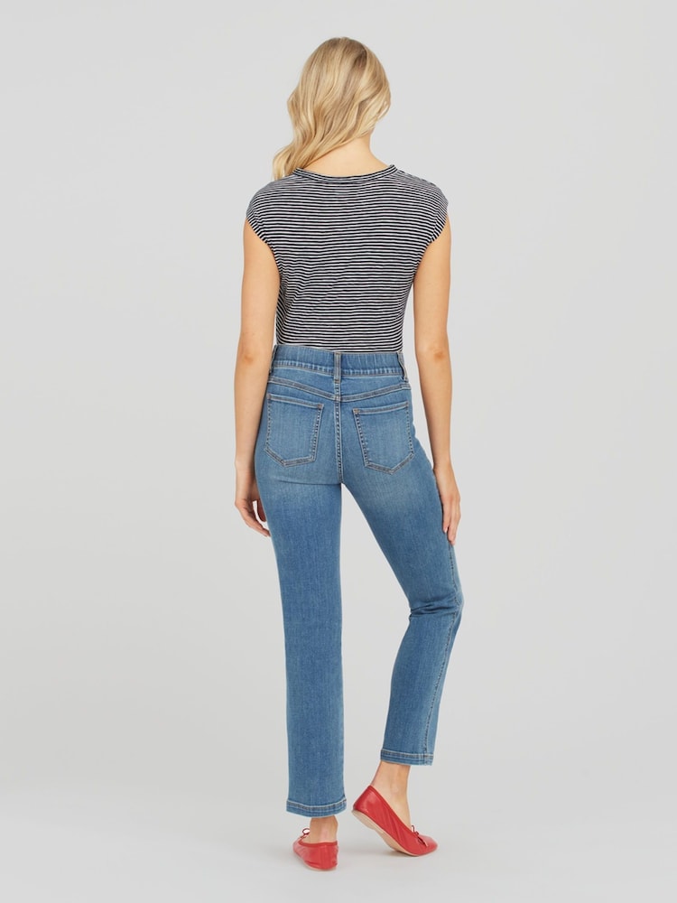 SPANXshape™ Every Wear Straight Leg Jeans, Vintage Indigo - Image 2 of 6