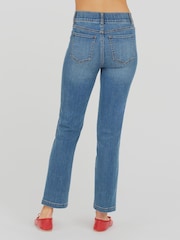 SPANXshape™ Every Wear Straight Leg Jeans, Vintage Indigo - Image 3 of 6