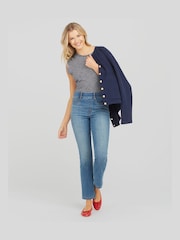 SPANXshape™ Every Wear Straight Leg Jeans, Vintage Indigo - Image 4 of 6