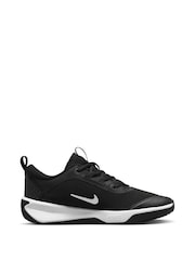 Nike Black/White Youth Omni Multi-Court Trainers - Image 3 of 9