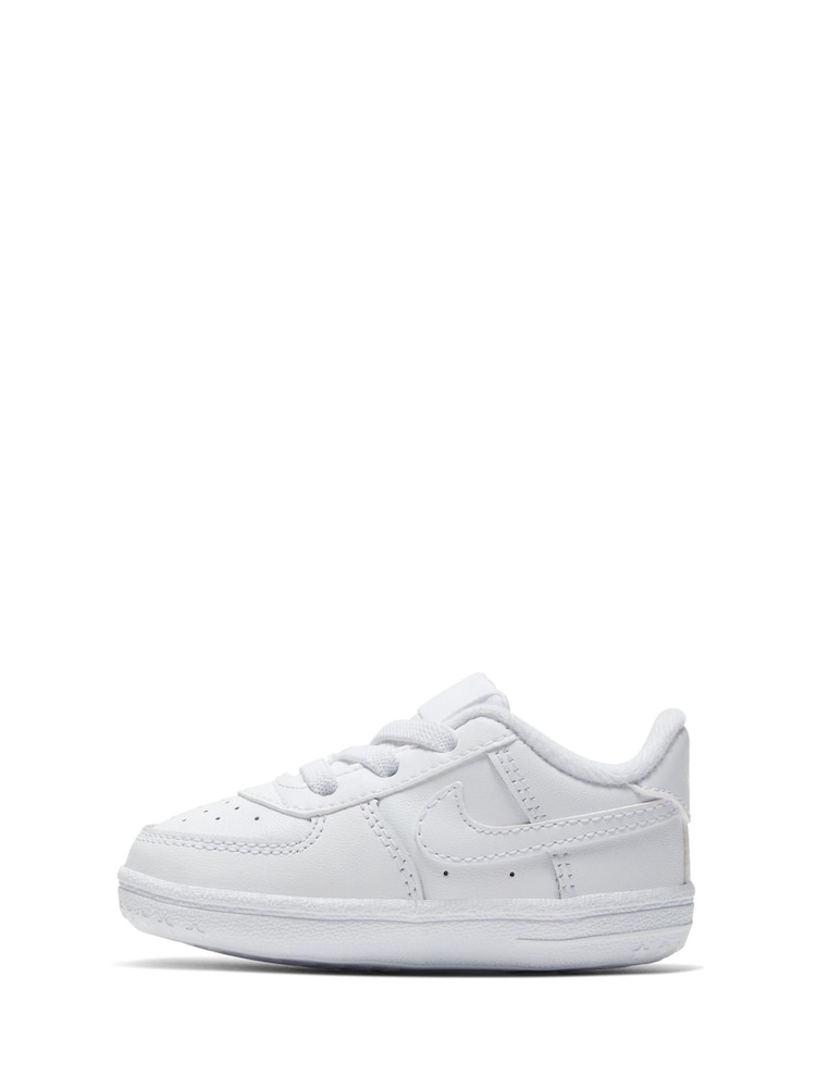 Nike White Air Force 1 Infant Trainers - Image 2 of 5