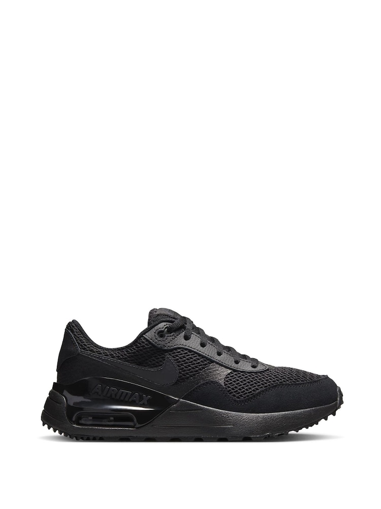 Nike Black Youth Air Max SYSTM Trainers - Image 1 of 11