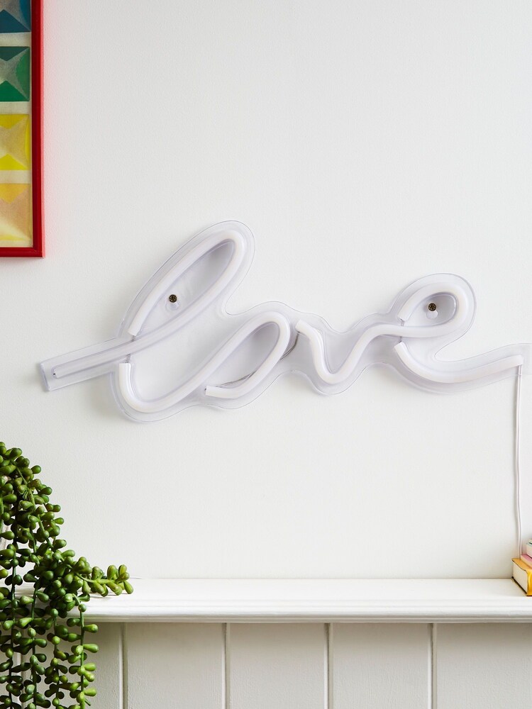 glow Pink Neon Love LED Wall Light - Image 2 of 5 glow Pink Neon Love LED Wall Light - Image 2 of 5