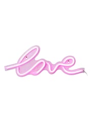 glow Pink Neon Love LED Wall Light - Image 3 of 5