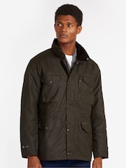 Barbour® Brown Sapper Wax Jacket - Image 1 of 7