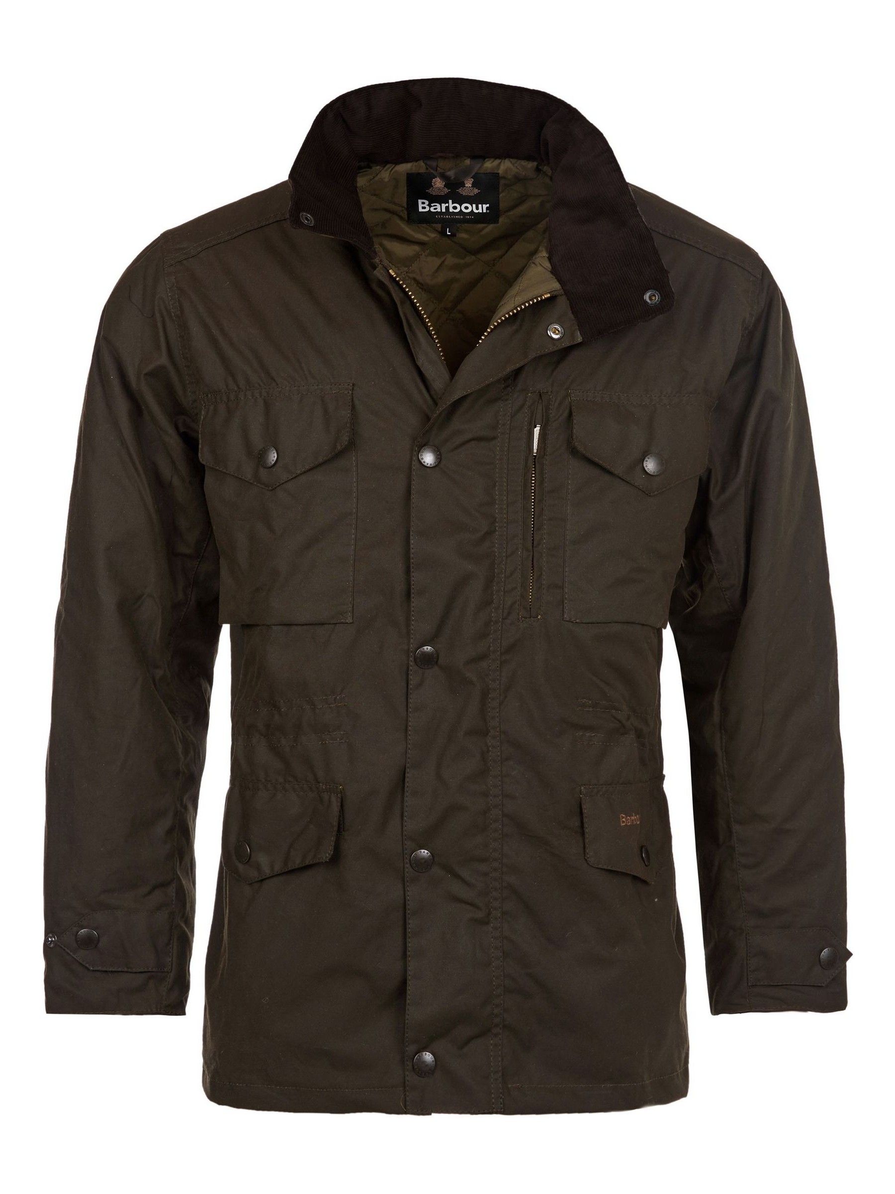 Buy Barbour Brown Sapper Wax Jacket from Next Malta