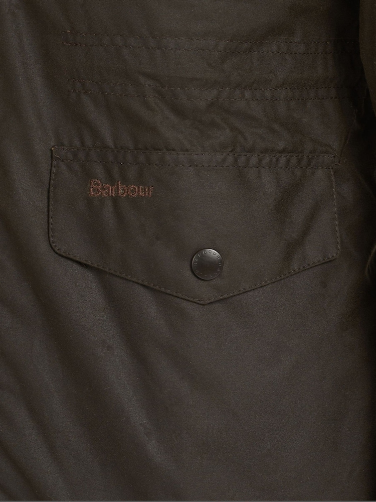 Barbour® Brown Sapper Wax Jacket - Image 7 of 7