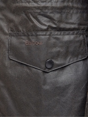 Barbour® Chocolate Brown Sapper Wax Jacket - Image 8 of 9