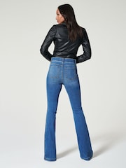 SPANX® Indigo Blue Flare Jeans - Image 2 of 6