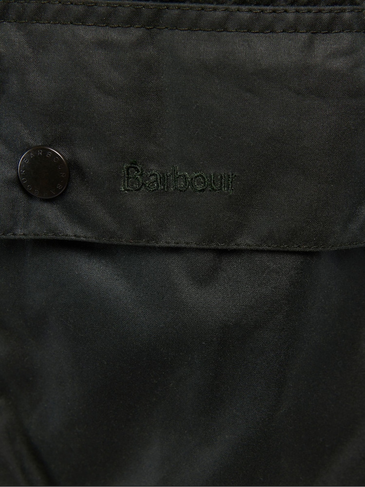 Barbour® Green Bedale Wax Jacket - Image 9 of 10