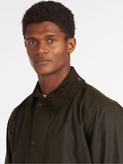 Barbour® Green Classic Northumbria Wax 100% Cotton Jacket - Image 5 of 11