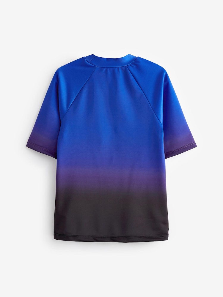 Hype. Boys Pool Drips Sleeved Swim Top - Image 2 of 5