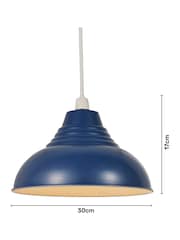 glow Blue Dome Easy Fit Shade - Image 4 of 5