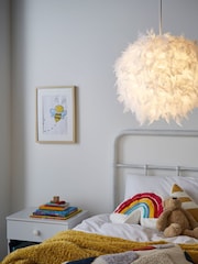 glow White Feather 40cm Shade - Image 1 of 6