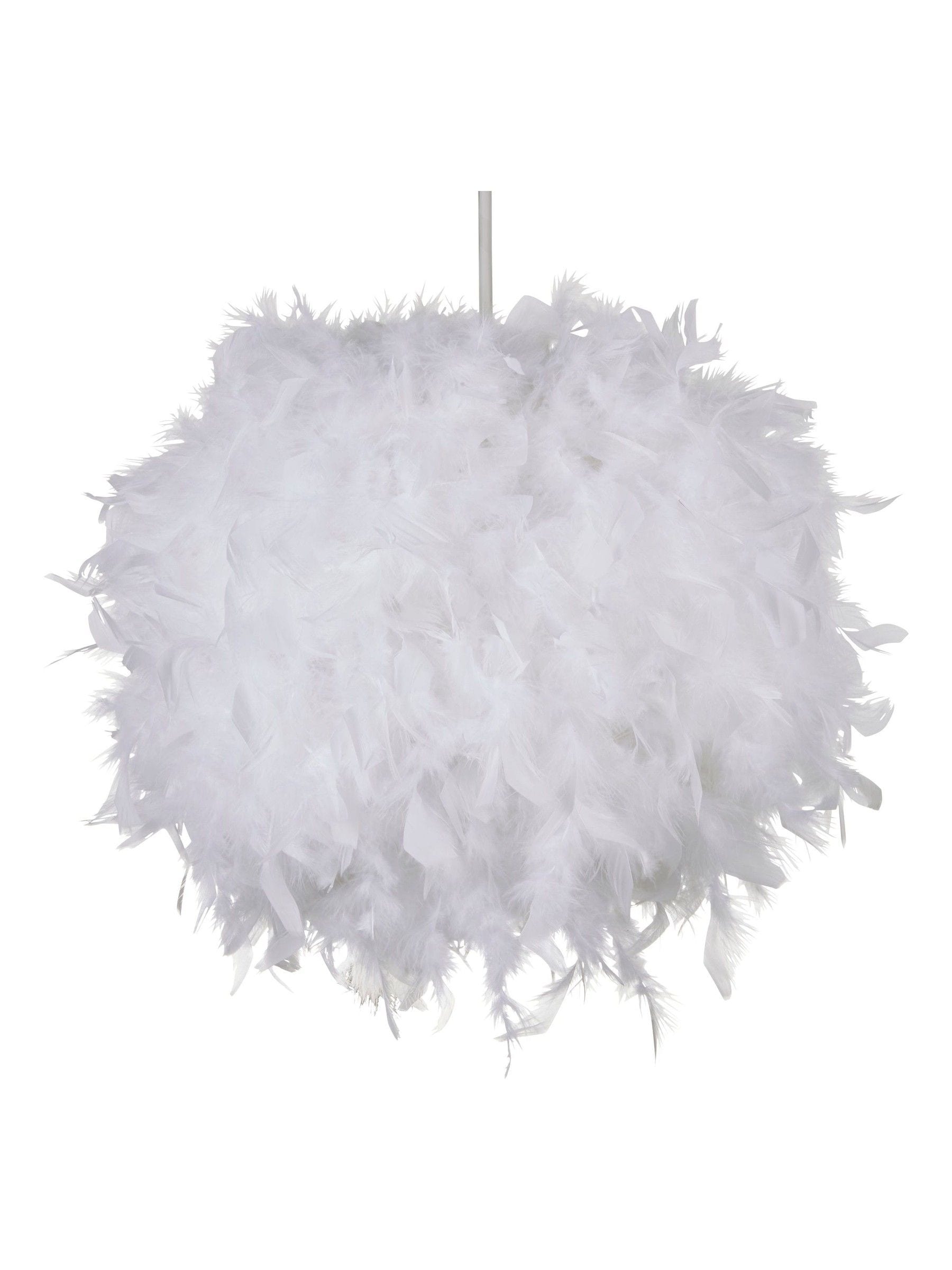Buy glow White Feather 40cm Shade from Next USA