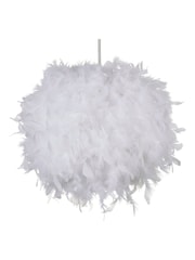 glow White Feather 40cm Shade - Image 4 of 6